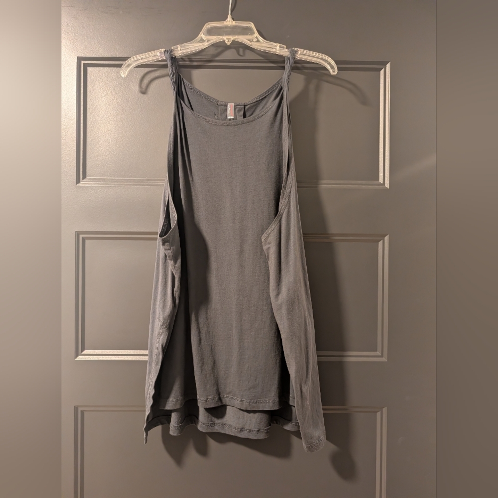 Dark Gray Womens Free People Movement Tank Top